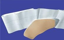 Alimed AliMed Mold-in-Place Back Support Large Hook and Loop Closure 32 - 38 Inch Unisex - 65967