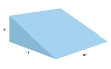 Alimed Positioning Wedge 11 W X 12 D X 6 H Inch Foam Freestanding - 931726