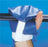 Alimed Holding Mitt Vinyl, Hook and Loop Closure, 10.25 Inch, Medium - 8598