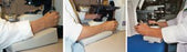 Alimed Wedge-Ease Forearm Support 5 W X 10 D X 3 H Inch Foam Freestanding - 79597G