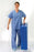 Alimed Folding Multifunction Mat 72 L X 30 W Inch Blue Foam / Vinyl - 78091