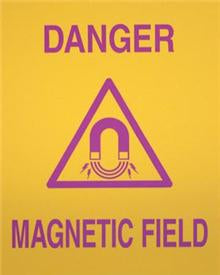 Alimed AliMed Caution Sign Danger Magnetic Field - 921673