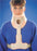 Ossur Philadelphia - Rigid Cervical Collar Preformed Adult Medium Two-Piece / Trachea Opening 3-1/4 Inch Height 13 to 16 Inch Neck Circumference - 66385