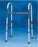 Alimed Blue-Release Dual Release Folding Walker Adjustable Height 300 lbs. Weight Capacity 32 to 39 Inch Height - 79201