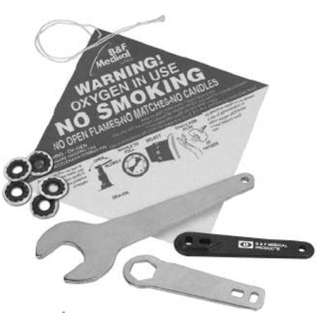 Allied Healthcare Cylinder Wrench - 66080