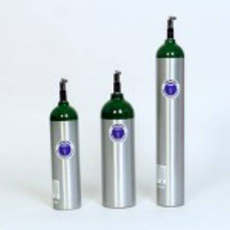 Chemetron - Oxygen Cylinder (Empty) Size D Aluminum - 31-10-2014