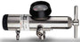 B & F Medical - Oxygen Regulator Click Style with Gauge and 2 Check Valves 0 - 25 LPM Barb Outlet CGA-870 - 21025