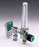 Timeter Sure Grip - Oxygen Flowmeter Single with 1 Power Take-Off 0 - 15 LPM DISS Outlet Chemetron Adapter - 15002-03P
