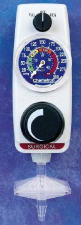 Allied Healthcare Vacutron Suction Regulator Surgical 0 - 300 mmHg DISS Outlet Chemetron Adapter - 22-12-1108