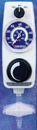 Allied Healthcare Vacutron Suction Regulator High Vacuum Continuous 0 - 300 mmHg DISS Outlet Ohmeda Adapter - 22-14-1106