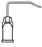 All-Med Huber Needle 20 Gauge 3/4 Inch Without Safety - 55-2020