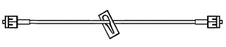 All-Med Extension Set 60 Inch Tubing Without Ports 1.7 mL Priming Volume DEHP-Free, Lipid Resistant - 42-6000