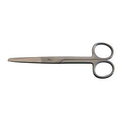BR Surgical BR Surgical Iris Scissors 4-1/2 Inch Length Floor Grade Stainless Steel Finger Ring Handle Straight Sharp/Sharp - FG08-34011