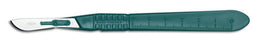Aspen Surgical Products Bard-Parker Scalpel Conventional Size 11 Stainless Steel / Plastic NonSterile Disposable - 371631