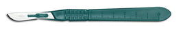 Bard-Parker - Scalpel Conventional No. 11 Stainless Steel / Plastic Nonslip Grip Handle with Centimeter Scale NonSterile Disposable - 371631