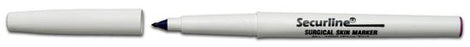 Aspen Surgical Products Securline Skin Marker Gentian Violet Tapered Tip Ruler Sterile - 1000-00-PDG