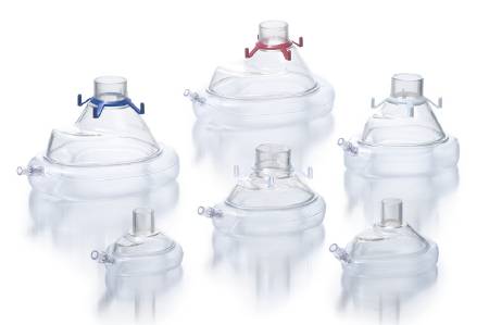 Ambu - Anesthesia Mask Elongated Style Adult Small Hook Ring - 000252954
