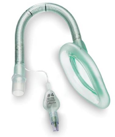 Ambu AuraFlex Laryngeal Mask Adult User Size 4 Yellow PVC / Silicone / Stainless Steel Sterile Disposable - 327400000U