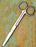 American Diagnostic Corp ADC Operating Scissors 5-1/2 Inch Length Floor Grade Stainless Steel NonSterile Finger Ring Handle Straight Sharp/Blunt - 3404SB
