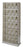 AMD Technologies X Ray Shelf 17 L X 14 W Inch Shelf, 16.5 H X 32 W X 19 D Inch, Beige - 50301