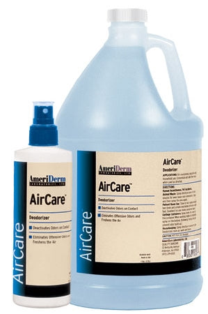 Ameriderm Aircare Deodorizer Alcohol Based Liquid 8 oz. Bottle Fresh Scent - 600