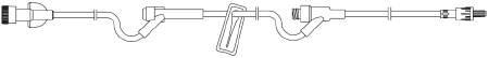 Amsino International - Extension Set 6 Inch Tubing 2 Ports DEHP-Free - 000606