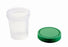 AMSure - Specimen Container 120 mL (4 oz.) Screw Cap Patient Information Poly Bagged Sterile / Sterile Inside Only - AS340