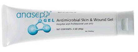 Anacapa Technologies Anasept Antimicrobial Wound Gel 3 0z. - 5003G