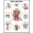 Anatomical Chart Company Anatomical Chart Head and Neck 20 X 26 Inch Styrene Plastic Grommets - 9781587797286