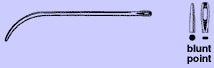 Anchor Products Anchor Suture Needle 1/2 Circle Blunt Point Needle Kidney Type - 1838R