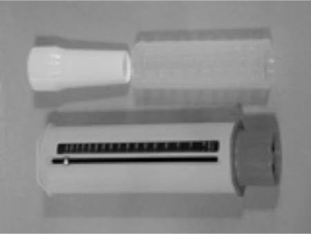 Anesthesia Associates Mini-Wright Standard Range Peak Flowmeter - 00-173