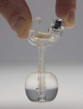 MiniONE - Balloon Button Gastrostomy Feeding Device 12 Fr. 1.2 cm Tube Silicone Sterile - M1-5-1212