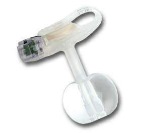 AMT Mini Classic - Balloon Button Gastrostomy Feeding Device 14 Fr. 2.5 cm Tube Silicone Sterile - 5-1425