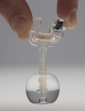 MiniONE - Balloon Button Gastrostomy Feeding Device 12 Fr. 0.8 cm Tube Silicone Sterile - M1-5-1208