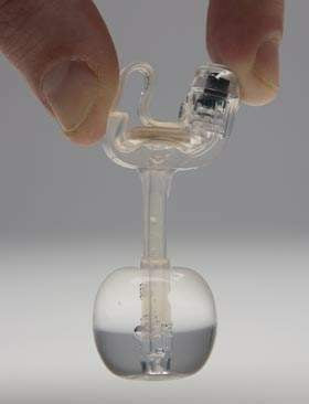 Applied Medical Technologies Mini ONE Balloon Button Gastrostomy Feeding Device 14 Fr. 5.0 cm Silicone Sterile - 1-5-1450