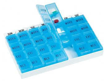 Apex-Carex Pill Organizer Medichest 7 Day 4 Dose - 70015