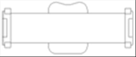 Argon Medical Luer Lok Adapter Female, Double, Clear Polycarbonate - 040183000A