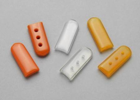 Aspen Surgical Products Instrument Tip Protector 2 X 9 X 25 mm, Regular, Tinted Orange , Non Vented - 093007BBG
