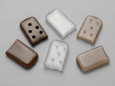 Aspen Surgical Products - Instrument Tip Protector 2 X 16 X 25 mm, Tinted Brown, Vented - 093018BBG