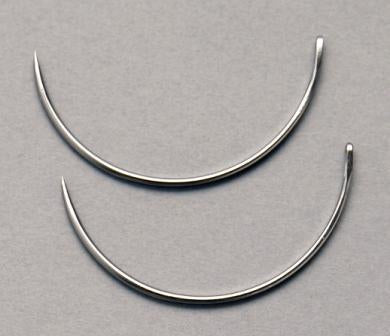 Richard-Allan - Suture Needle 1/2 Circle Taper Point-Light Needle Improved Mayo Catgut Type Size 4 Needle - 222204