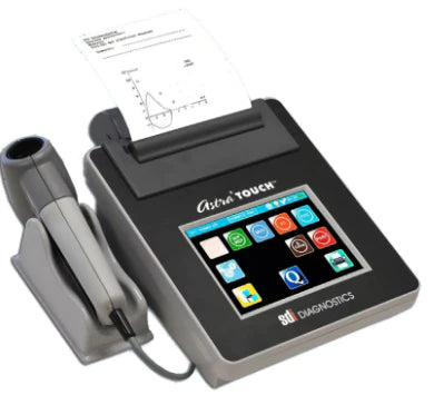 AstraTouch - Spirometer with Printer <1.5 cm H20 L/s @14 L/s Touch Screen Display Disposable Mouthpiece - 29-5400