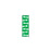 Key Surgical - Blank Label Tape Instructional Label Green Vinyl 1/4 Inch - T-702-03