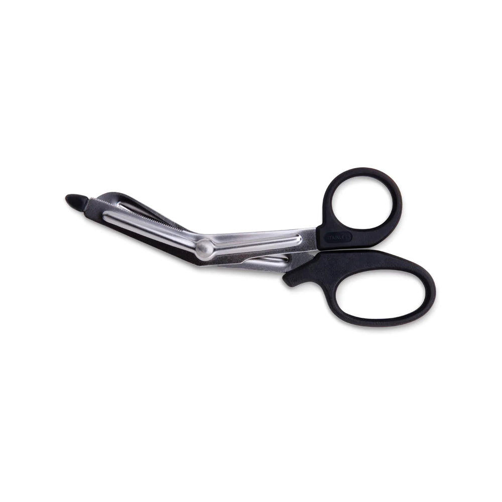 Key Surgical - Utility Shears 5-1/2 Inch Length Stainless Steel / Plastic NonSterile Finger Ring Handle Angled Blunt Tip / Blunt Tip - KS-090