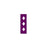 Key Surgical - Blank Instrument Tape Colored Identification Tape Plum, White Vinyl 1/4 Inch - T-707-17