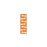 Key Surgical - Blank Label Tape Instructional Label Orange Vinyl 1/4 Inch - T-702-07