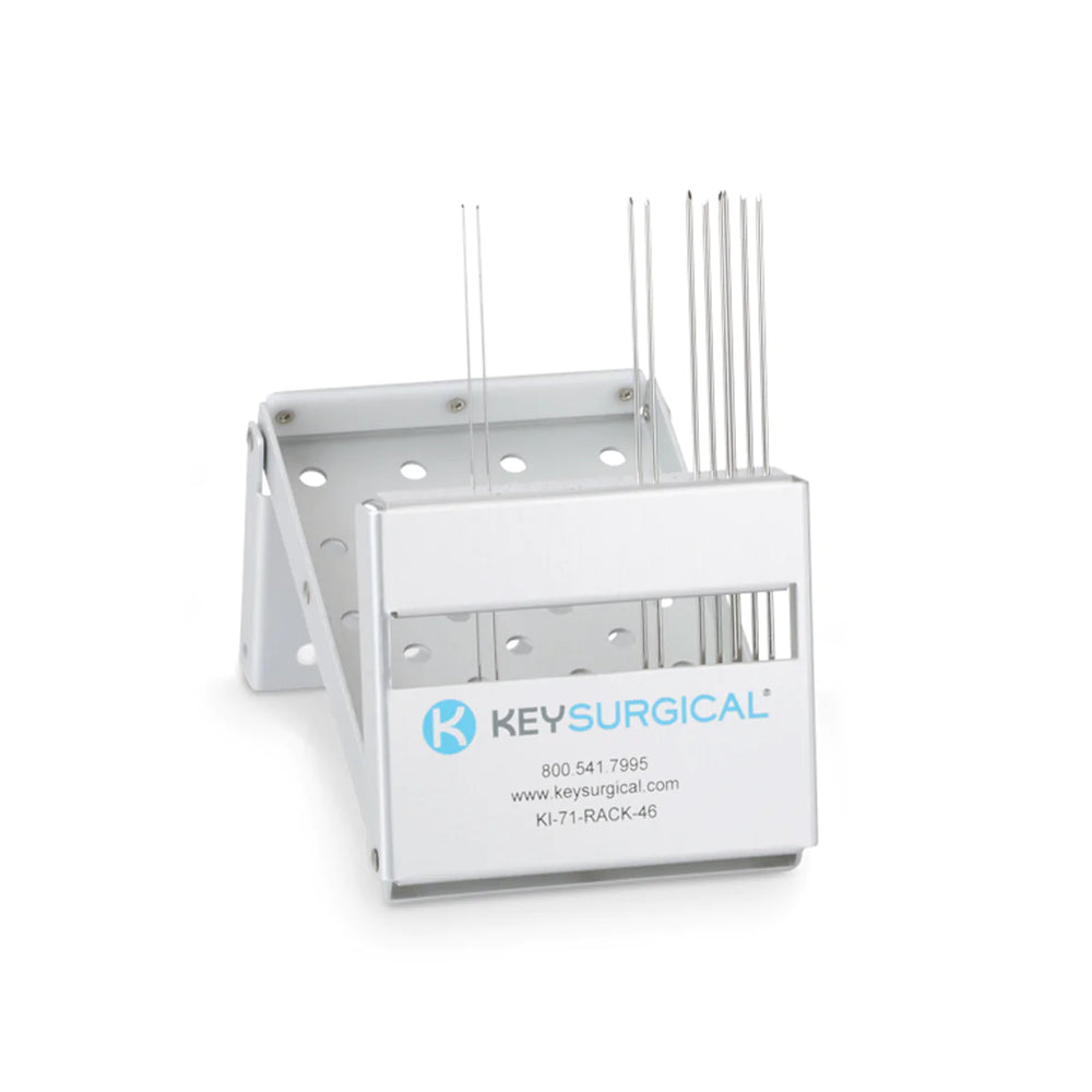 Key Surgical - Sterilization Rack 3/4 X 4-1/8 X 6-1/4 Inch, Anodized Aluminum - KI-71-RACK-46