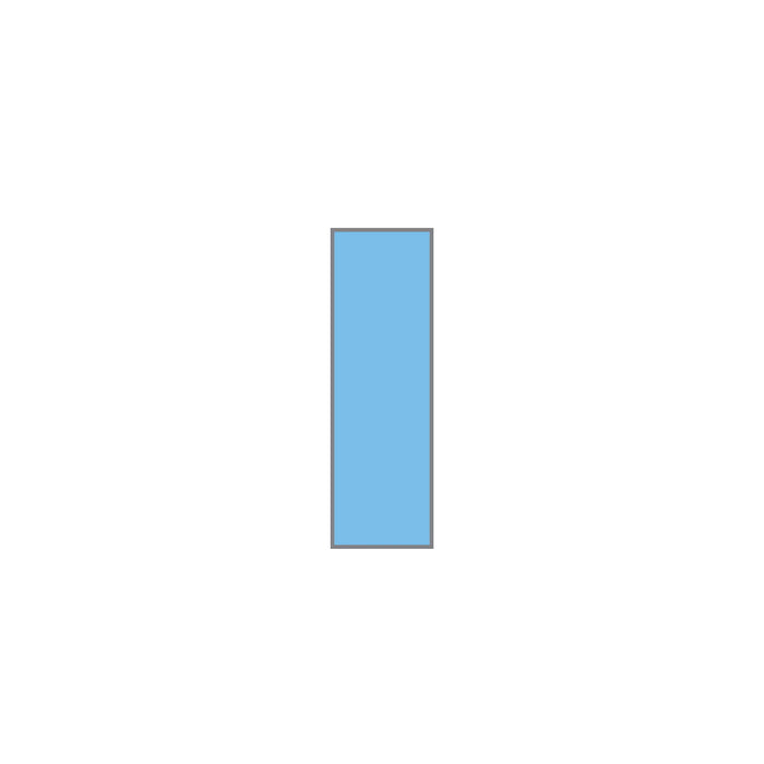Key Surgical - Blank Instrument Tape Colored Identification Tape Blue 1/4 Inch - T-120-14