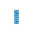 Key Surgical - Pre-Printed Label Multipurpose Label Blue / White Tape Bones Patterned 1/4 Inch - T-702-02