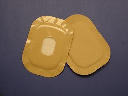 Austin Medical Products Stoma Cap 3 X 4-1/4 Inch, 3/4 X 1-1/4 Inch Rectangular Center Opening, Style N-3 - 838234000301