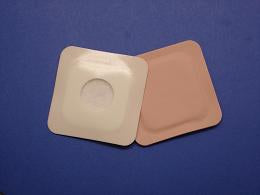 Austin Medical Products Stoma Cap 3 X 3 Inch, 1-1/8 Inch Round Center Opening, Style E - 838234001278